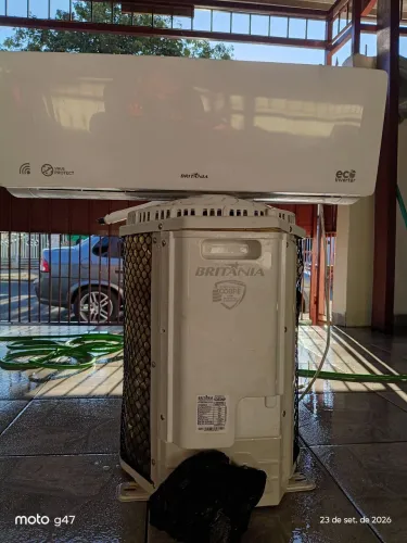 Troco ar condicionado por vídeo game