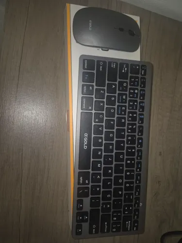 Teclado e mouse sem fio