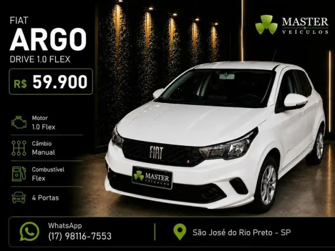 Fiat Argo Drive 1.0 Firefly 2022