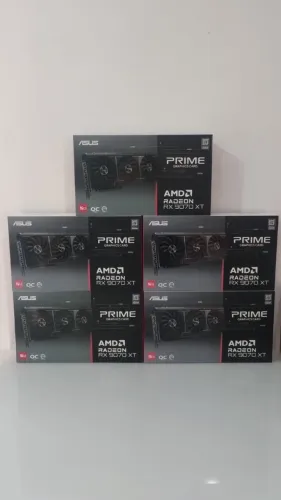 RX 9070 XT, ASUS PRIME, 16GB - LOJA CONCEITUADA