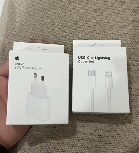 Carregador iphone tipo c original