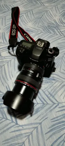 Câmera de fotografia canon