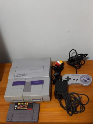 Super Nintendo fat completo 