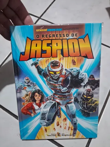Livro HQ O Regresso de Jaspion JBC