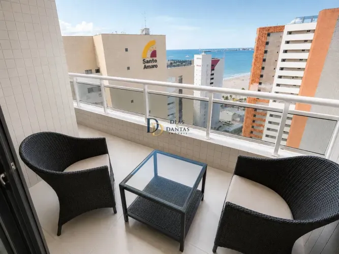 OPORTUNIDADE | ANDAR ALTA NO PIAZZA COLISEU | VISTA MAR PERMANENTE | MOBILIADO
