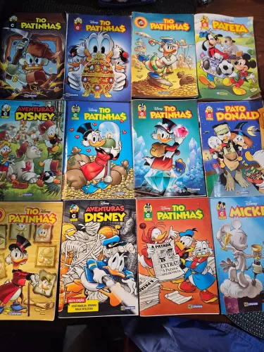 Gibis da Disney, vários títulos, Tio Patinhas, Mickey, Pateta entre outros....