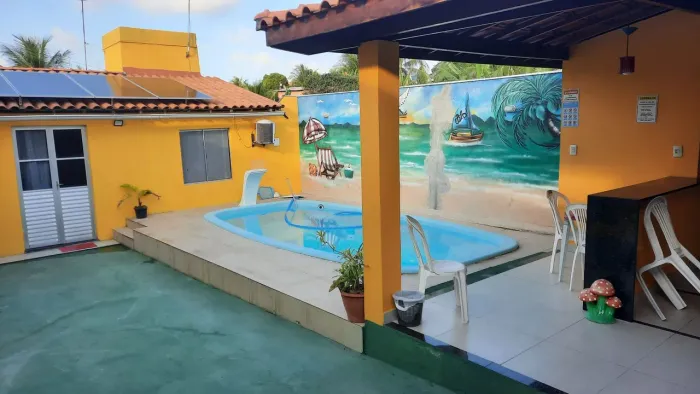 Casa com piscina linha verde/ litoral