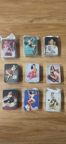 Lata Pin-up - Decoração - Unidade