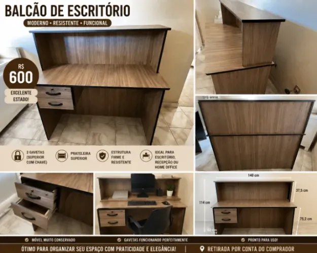 BALCÃO DE ATENDIMENTO - RETIRADA EM CAMPINAS