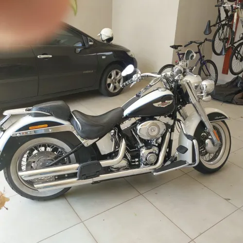 Harley softail deluxe impecável!