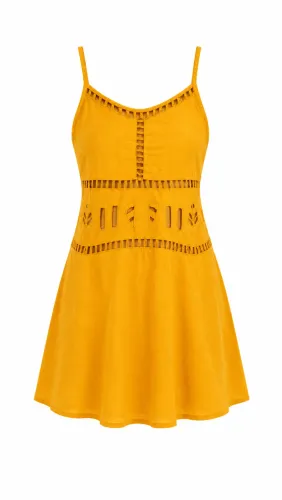 Vestido vazado p