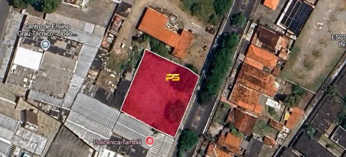 Terreno Comercial 36x33 1188m² no Tambiá - Centro de João Pessoa REF: PS4942