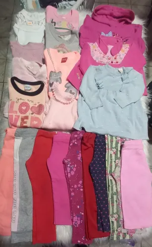 Lote menina veste veste 8 meses a 1 ano