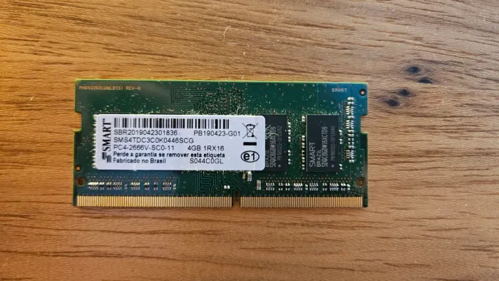 Memória RAM Notebook Samsung original 4gb ddr4 2666mhz