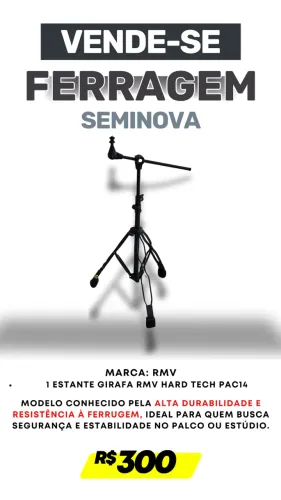 ESTANTE GIRAFA RMV HARD TECH PAC14