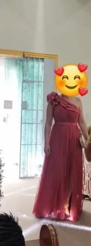 Vestido de festa usado apenas uma vez