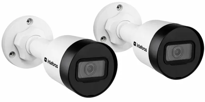 2 Câmeras Intelbras - VIP 3430 B - Bullet - Com resolução 4 MP