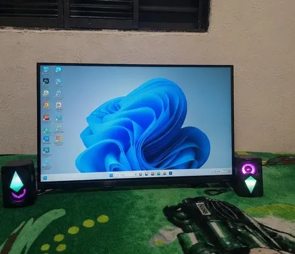 ? PC Gamer Ryzen 5 5500 + RX 580 8GB + Monitor + Suporte Articulado | R$ 3.200 ?