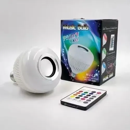 Lâmpada led mp3