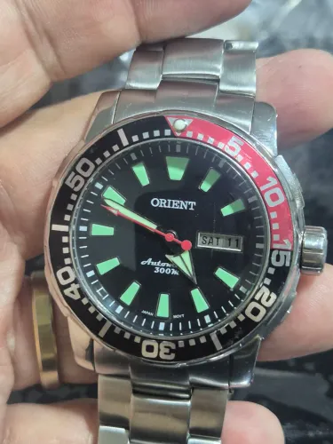 Relógio ORIENT POSEIDON COCA-COLA 300 METROS - ÓTIMO ESTADO