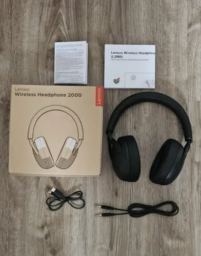 Fone Bluetooth Lenovo 2000 - Novo(Aberto para teste) - Bateria 110h