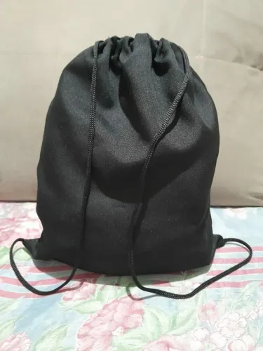 Mochila Saco Academia Lisa Preta