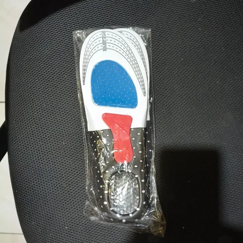 Palmilha com amortecimento no calcanhar em gel