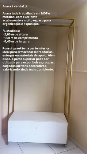 Arara em metalon e Mdf 