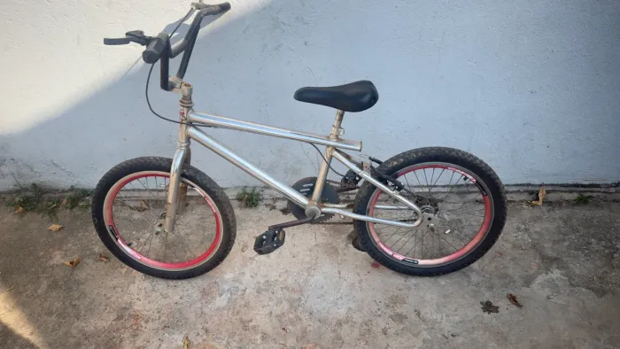 Bicicleta Aro 20 Cromada