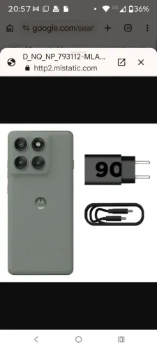 Motorola Edge 60 pro 512 gigas cinza