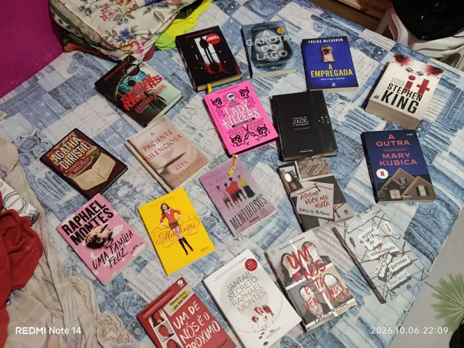 Vendo Livros de Terror, Suspense e Mistério - A Partir de R$ 10