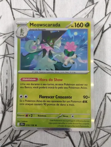 Meowscarada Carta Pokémon 