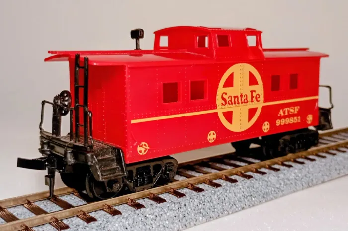 Vagão HO caboose SF