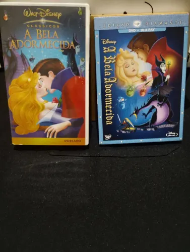 DISNEY - A BELA ADORMECIDA COLEÇÃO DVD/BLURAY/VHS
