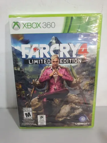 JOGO FAR CRY 4 LIMITED EDITION - X BOX 360 - MIDIA FISICA ORIGINAL - PRODUTO NOVO/ LACRADO