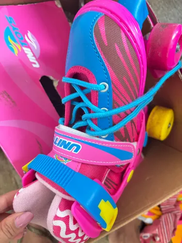 Patins 29-32 excelente estado com equipamento de segurança