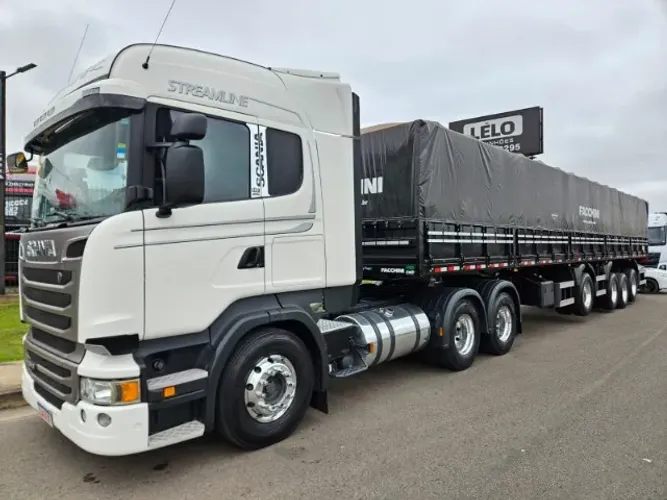Scania R510 6x4 Bug Leve Ano 19 Aut Retarder +4 Eixo Facchini 0km 14.5 x 1.80 c/pneu chapa