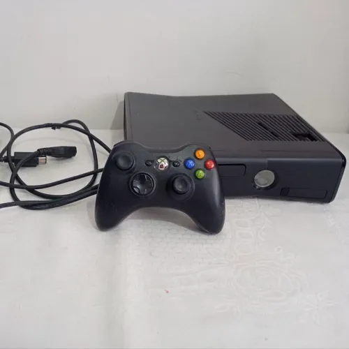 Xbox 360 Slim Bloqueado Leia Descrição