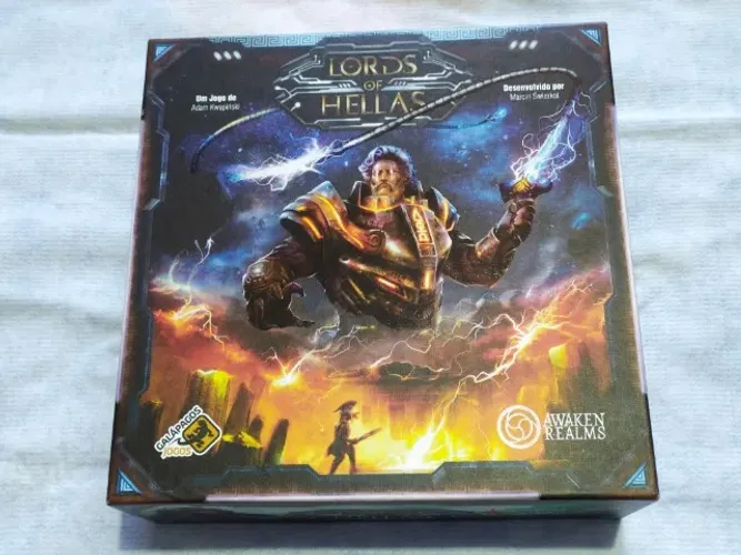Lords of Hellas - Minis Pintadas + Monumentos - Jogo de Tabuleiro - Boadgame