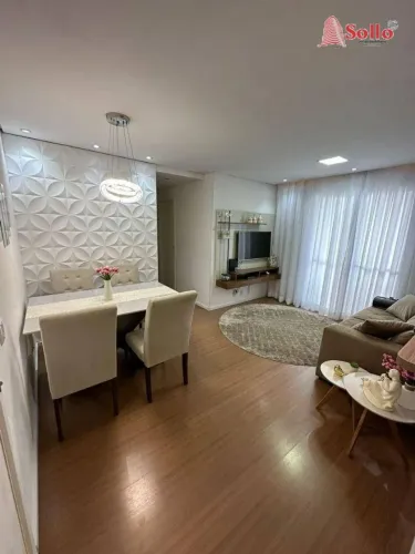 CONDOMÍNIO FATTO QUALITY Excelente Apartamento com 3 dormitórios à venda, 68 m² por R$ 618