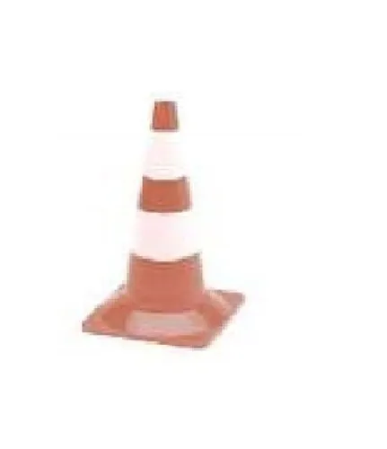 Cone Laranja e Branco 50 Cm EPI 360