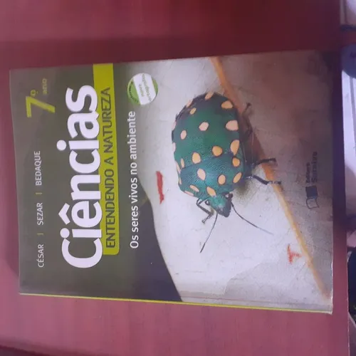 Livro didático  - Ciências 7° entendendo a natureza