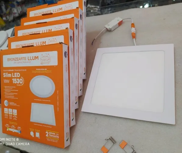 Paflon  Painel de led  branco 6500k (Jk eletrônicos)