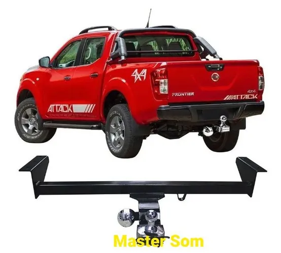 Engate Reboque Nissan Frontier Cd 2017 A 2021 Atos