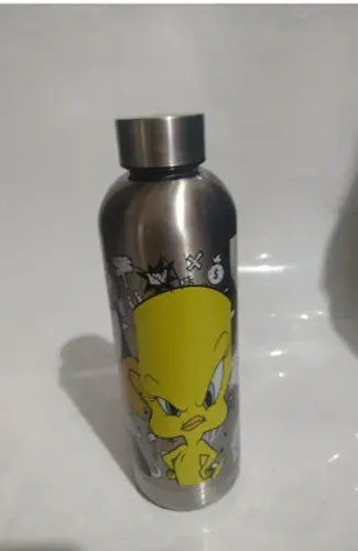 Garrafa térmica colecionável looney tunes