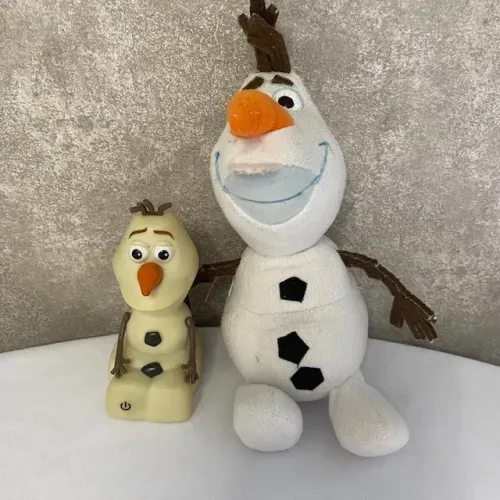 Lote Frozen Disney Store 2 Olaf + Brinquedos Cozinha