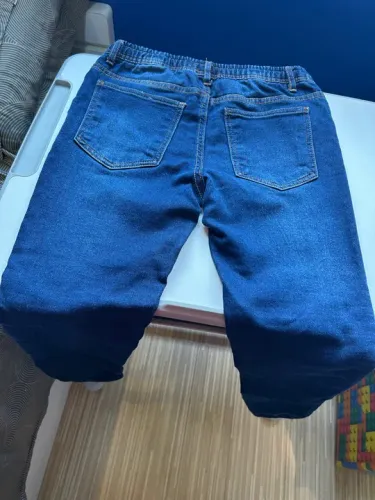 Calça Jeans Palomino Infantil e Camisa Xadrez Manha Longa 