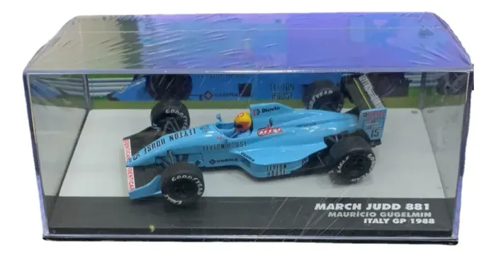 Lendas Brasileiras Do Automobilismo - March Judd 881 Mauricio Gugelmin 1/43