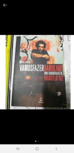 Livro Vamos fazer Barulho uma radiografia de Marcelo D2