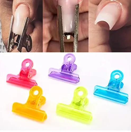 Presinha Clipe Acrilico P/ Curvatura C 20mm Unhas 1un